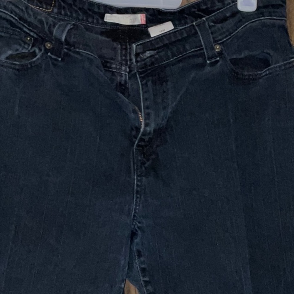 Dark blue, indigo jeans